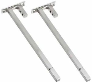 Stainless Steel Bracket, Color : Silver