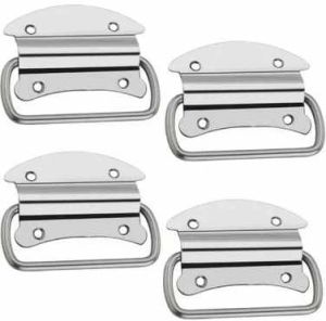 Polished Stainless Steel Chest Handle, Color : Silver