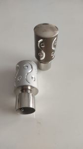 Stainless Steel Curtain Bracket, Color : Silver