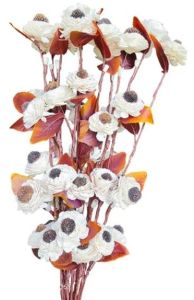 28 Inch Dry Flowers Bouquet, Color : Multi Color