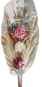 Handcrafted 20 Inch Dried Flower Bouquet, Color : Multi Color