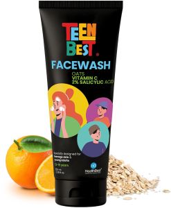 Aloe Vera Healthbest Teen Salicylic Acid Face Wash 100ml