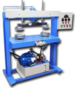 2.5 Kw Double Die Paper Plates Making Machines