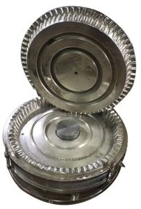 Mild Steel Paper Plate Die, Color : Silver