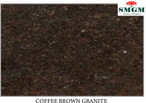 Bush Hammered Coffee Brown Granite 17+ Mm Thickness