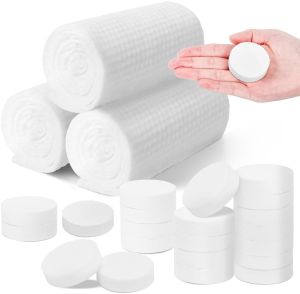 White Plain Compressed Towel 27x54
