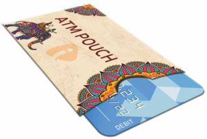 Paper ATM Card Pouch