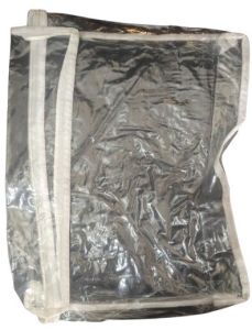 PVC Zipper Kurti Packaging Pouch
