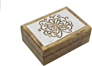 Decorative Sheesham Wood Keepsake Box