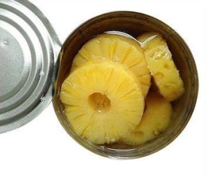 Water Canned Pineapple for Food