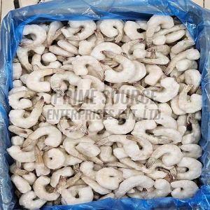 White Frozen Shrimp for Cooking