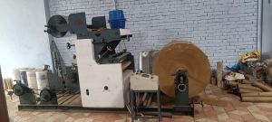 Steel Paper Bag Making Machine, Color : Grey