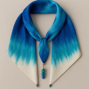 Ladies Ombre Satin Fashion Scarf, Usage : Bandana, Neck Accessory