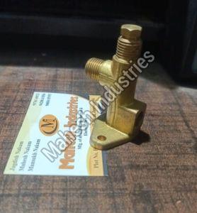 Air Brass S Bracket, Color : Golden for Medical Machinery Parts