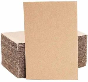 3 Ply Corrugated Packaging Sheet, Color : Brown