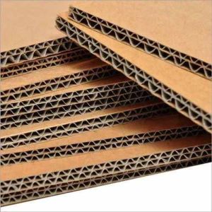 5 Ply Corrugated Packing Sheet, Color : Brown for Packaging Shipping