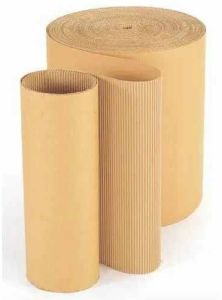 5 Ply Corrugated Paper Roll, Color : Brown for Packaging Shipping