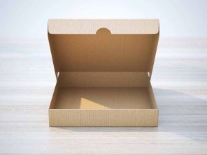 Plain Die Cut Corrugated Box, Color : Brown for Shipping Storage