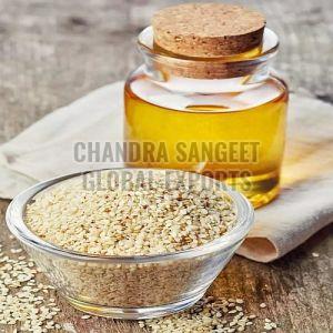 Bull Driven Cold Pressed White Sesame Oil