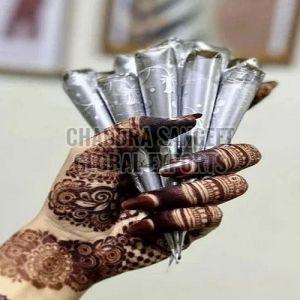 Green Henna Mehndi Cone for Body Art