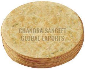 Wheat Flour Handmade Roasted Khakhra, Color : Golden Brown