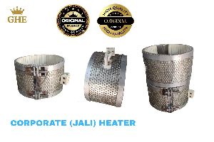 Steel Coated Blower Ceramic Band Heater, Color : Silver