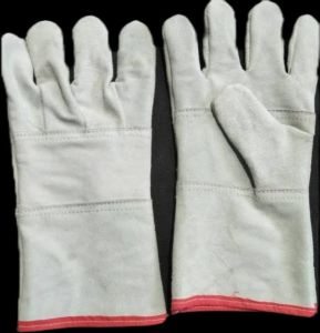Leather Welding Safety Gloves, Color : Multicolor
