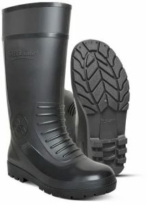 PU Safety Boots Standard, Outsole Material : PVC, Rubber