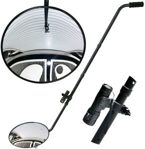 Under Vehicle Search Mirror, Color : Grey Standard