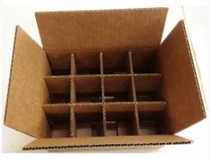 2 Ply Industrial Corrugated Packing Box, Color : Brown