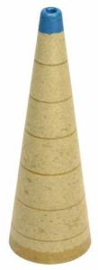 Plain Textile Paper Cone, Color : Brown ( Base )