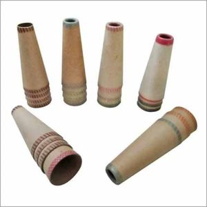 Textile Paper Cone, Color : Brown ( Base )