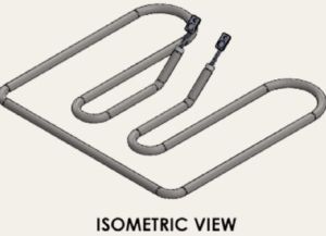 Electric Stainless Steel Toaster Heating Elements, Color : Silver