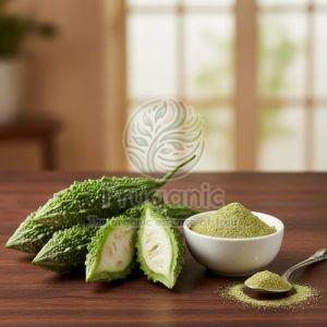 Green Spray Dried Bitter Gourd Powder for Food Medicine