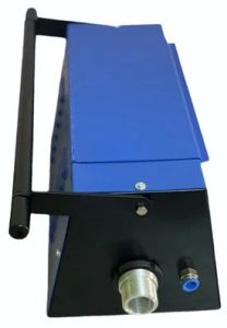 Metal Semi Automatic Electric Tube Cleaner, Color : Blue