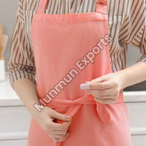 Plain Cotton Cooking Apron
