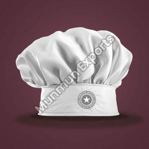 Plain Poly Cotton Classic Chef Hat Classy, Technics : Machine Made