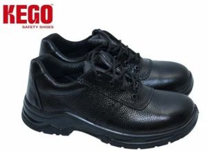 Kego Black PU Sole Chemical Safety Shoes