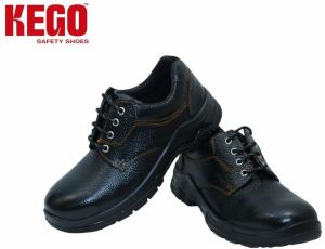 Kego KG-PUL-1005 Black Barton Leather PU Safety Shoes