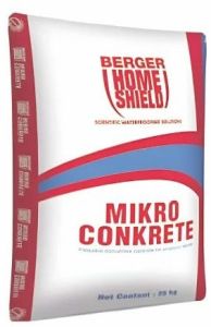 25kg Berger Homeshield Mikro Conkrete, Packaging Type : Bag