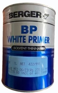 Berger BP White Solvent Primer, Form : Liquid