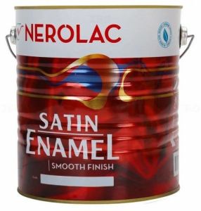 4L Nerolac Satin Enamel High Gloss Wooden & Metal Paint