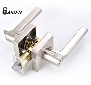 Aiden Premium Stainless Steel Lever Handle Door Lock Set