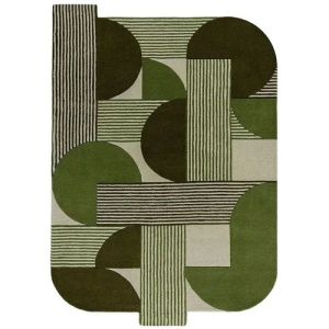 Green Hand Tufted Carpet, Packaging Type : Carton Box for Indoor