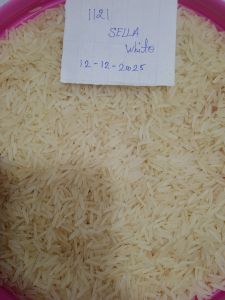 1121 White Sella Basmati Rice, Packaging Size : 25kg for Cooking