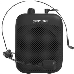Digimora Plastic Wireless Microphones, Color : Black