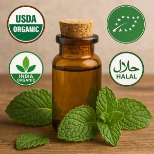 Peppermint Oil, Brand Name : Pecura Blooms, Form : Liquid