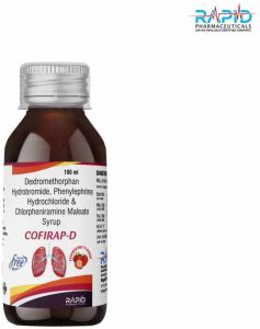Cofirap D Dextromethorphan Hydrobromide Phenylephrine Hydrochloride Chlorpheniramine Cough Syrup