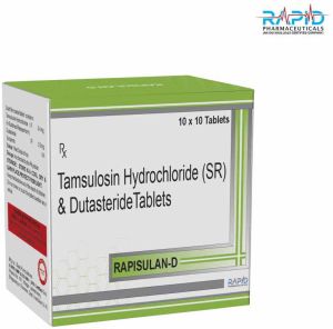 Rapisulan D Tamsulosin Hydrochloride Dutasteride Tablet