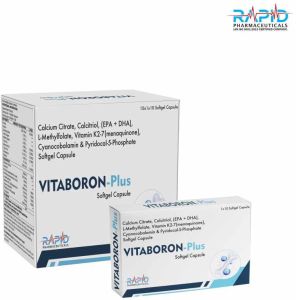 Vitaboron Plus Multivitamins Capsule, Packaging Type : Box